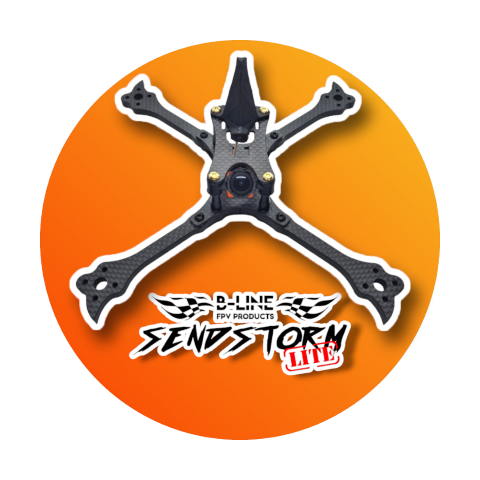 B-LINE SENDSTORM LITE V2.0 – 5″ FPV RACING FRAME - Rising Sun FPV