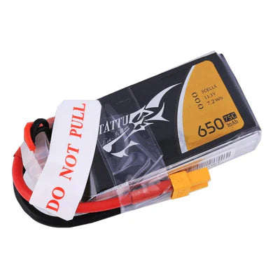 Tattu 650mAh 3s 75c Lipo Battery