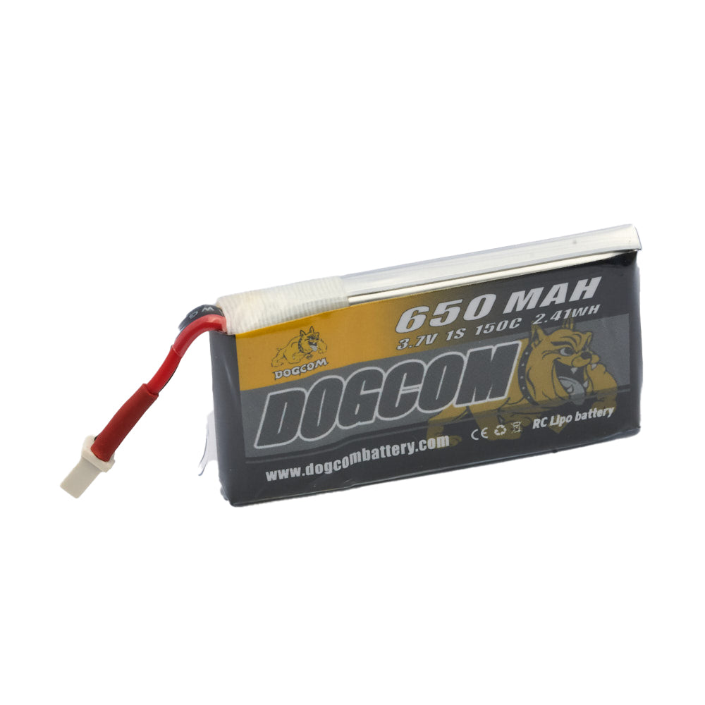 Dogcom 150C 1S 650mAh 3.7V LiPo Battery BT2.0 - Rising Sun FPV