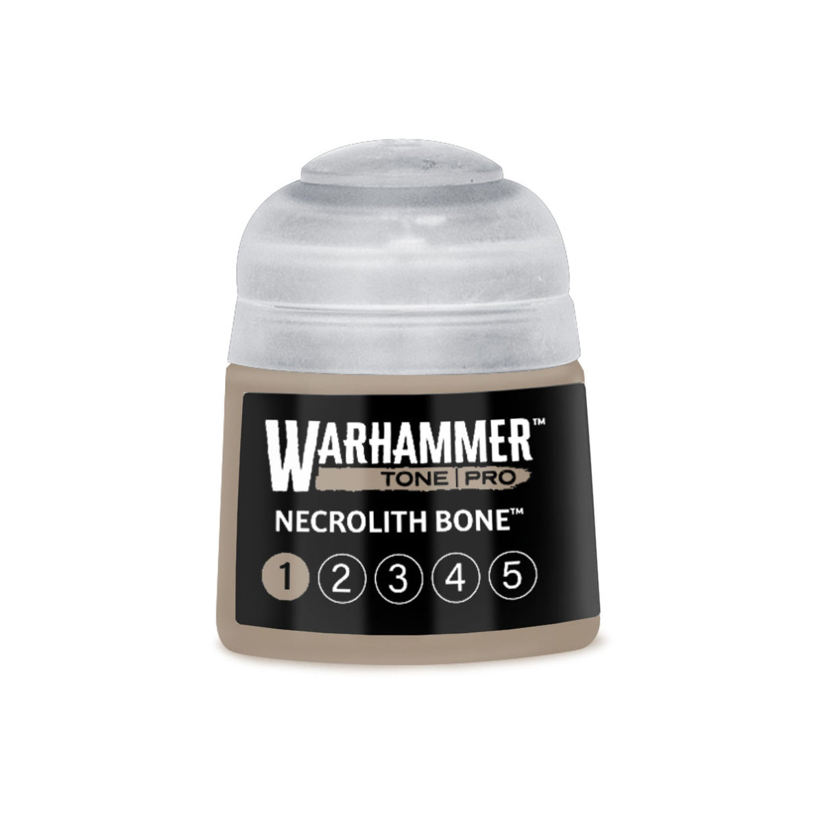 Warhammer Tone Pro Necrolith Bone 1 12ml paint pot