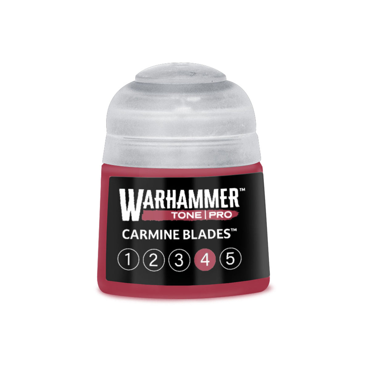 Warhammer Tone Pro Carmine Blades 4 12ml paint pot