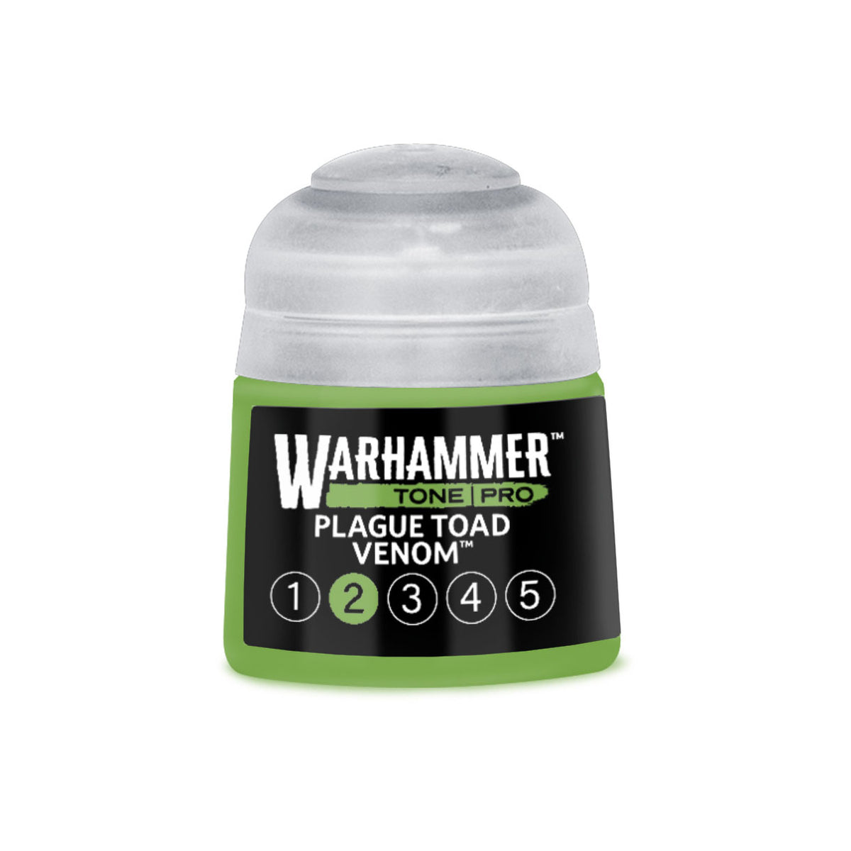 Warhammer Tone Pro Plague Toad Venom 2 12ml paint pot