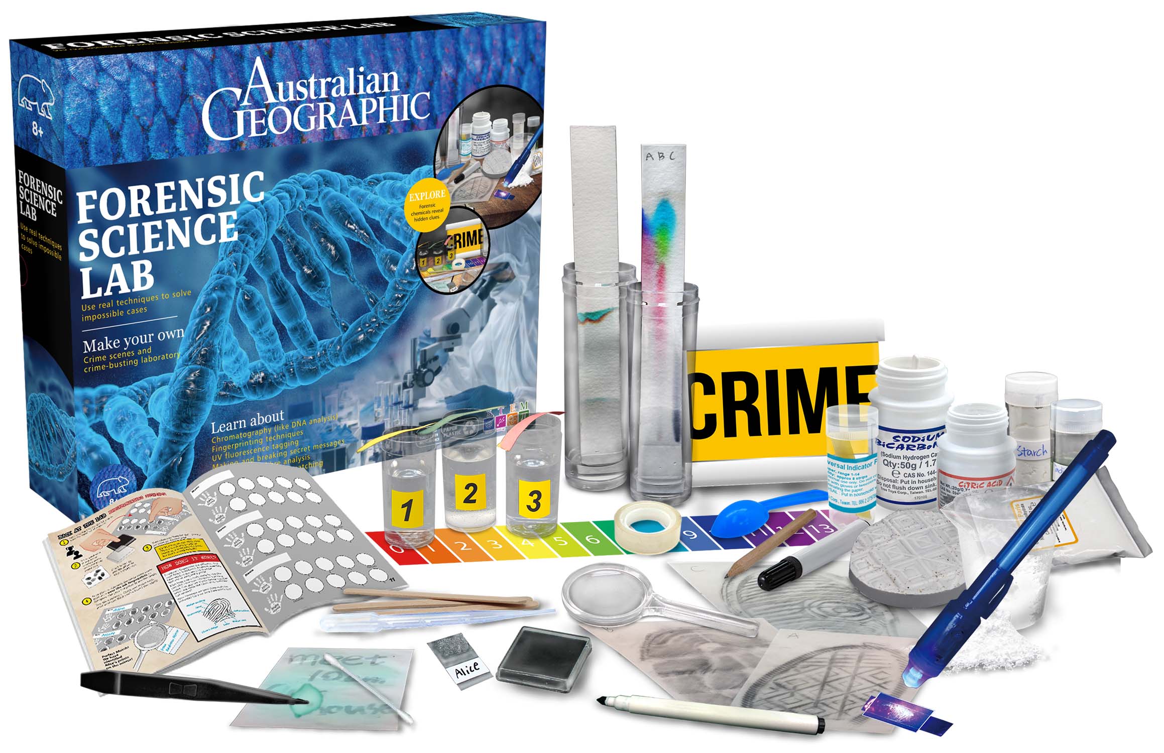Australian Geographic Forensic Science Lab