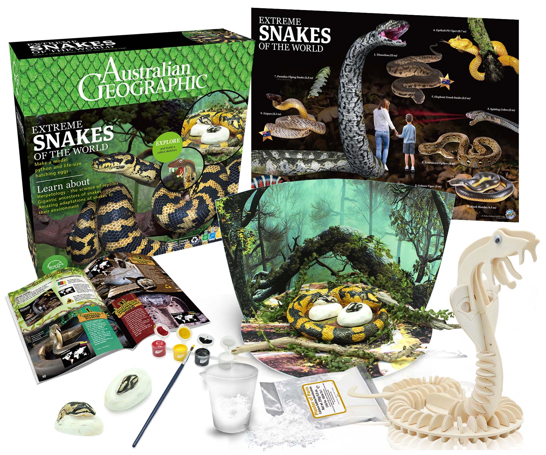 Australian Geographic Extreme Snakes