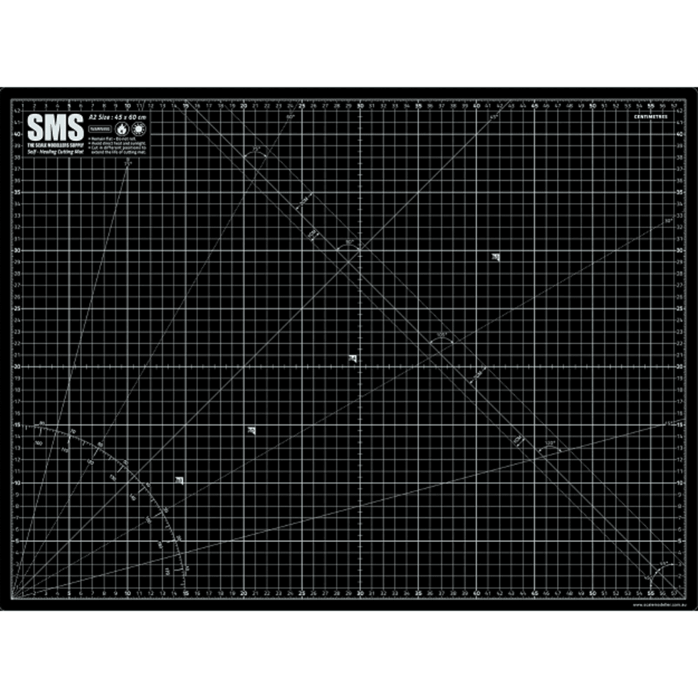 CUTTING MAT A2 BLACK - Rising Sun FPV