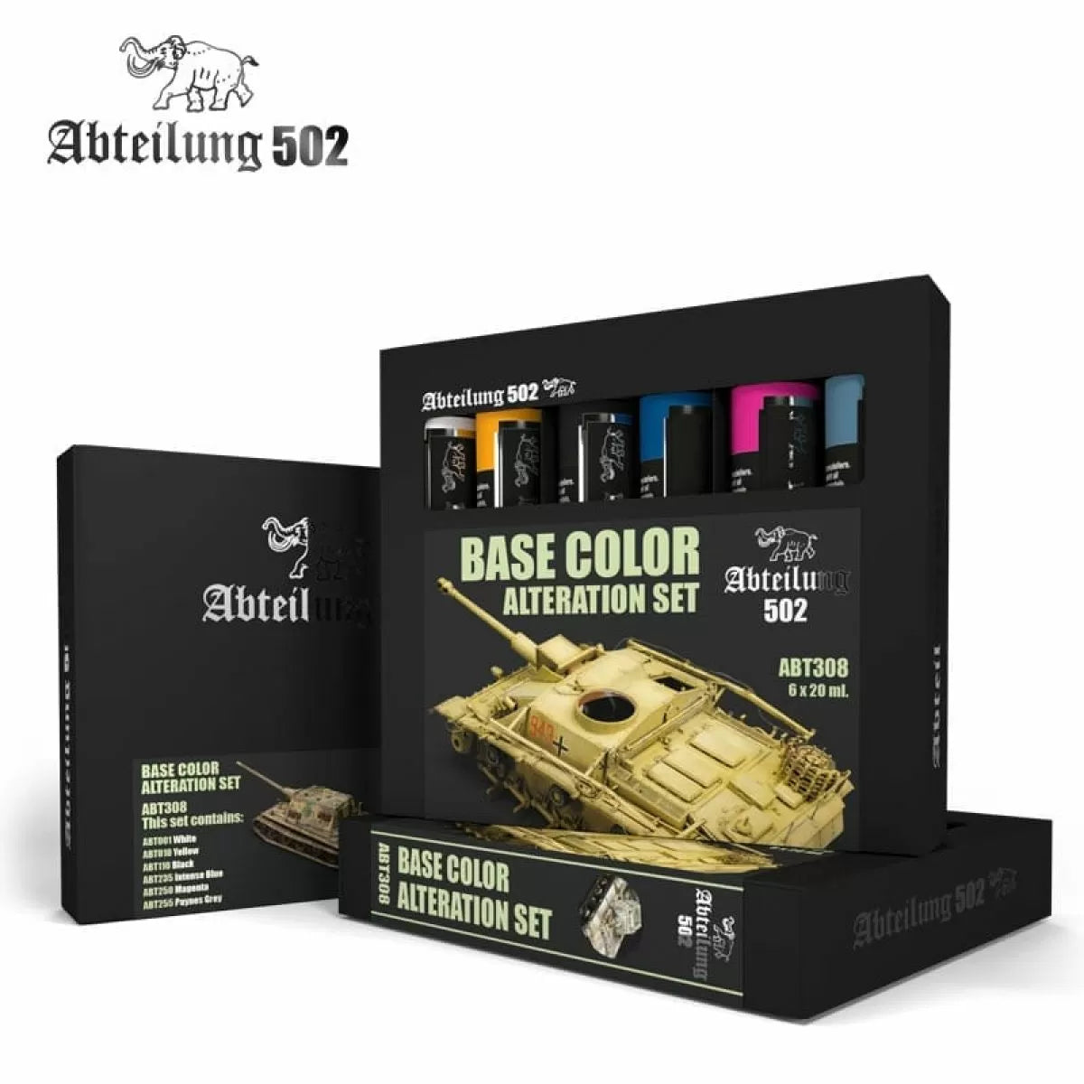 AK Interactive - Abteilung 502 - Oil Sets - Base Color Alteration Set