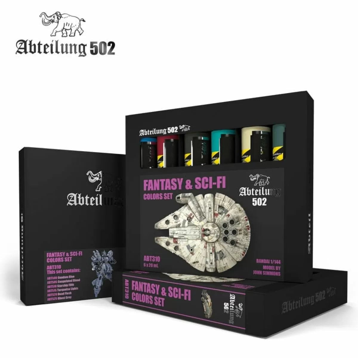 AK Interactive - Abteilung 502 - Oil Sets - Fantasy and Sci-fi Set