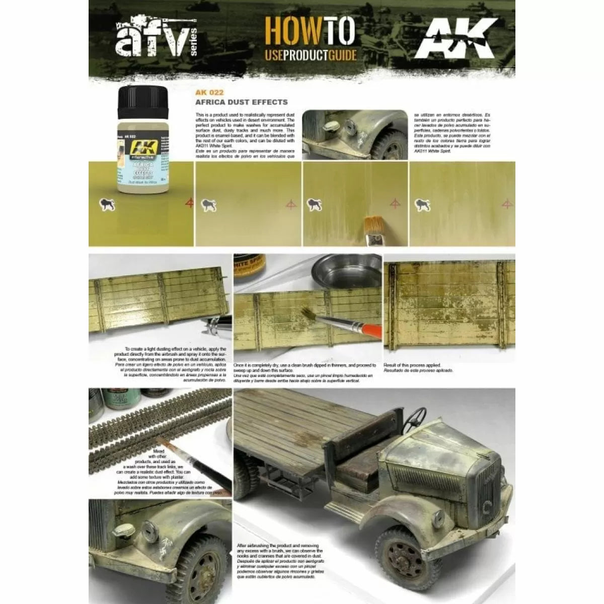 AK Interactive - Weathering Products - Africa Dust Effects 35ml