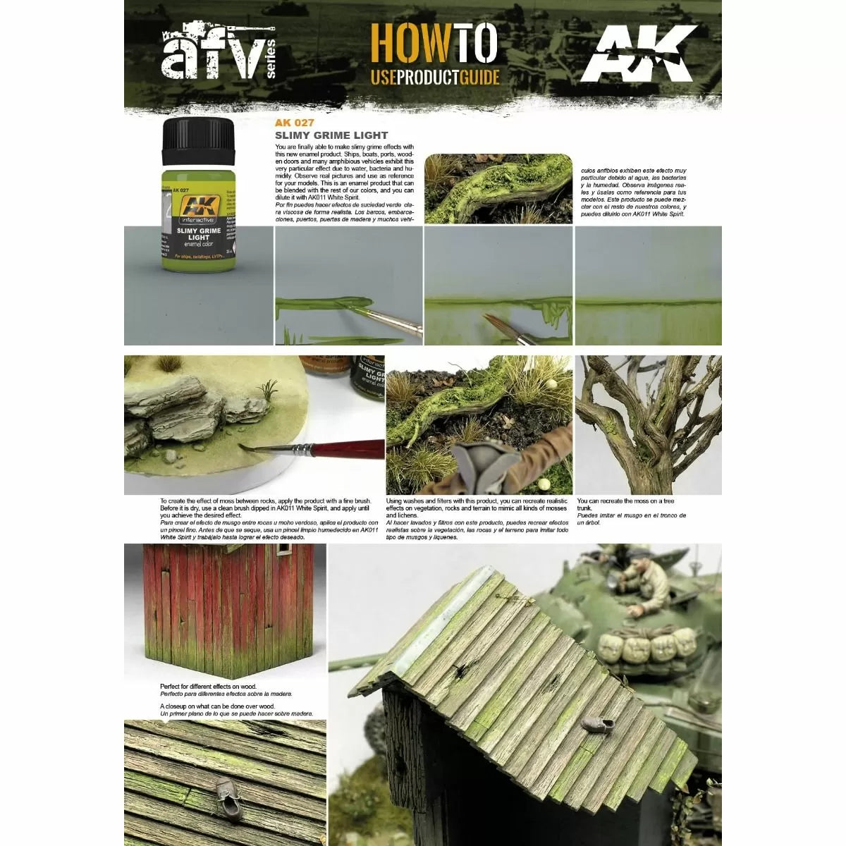 AK Interactive - Weathering Products - Slimy Grime Light 35ml