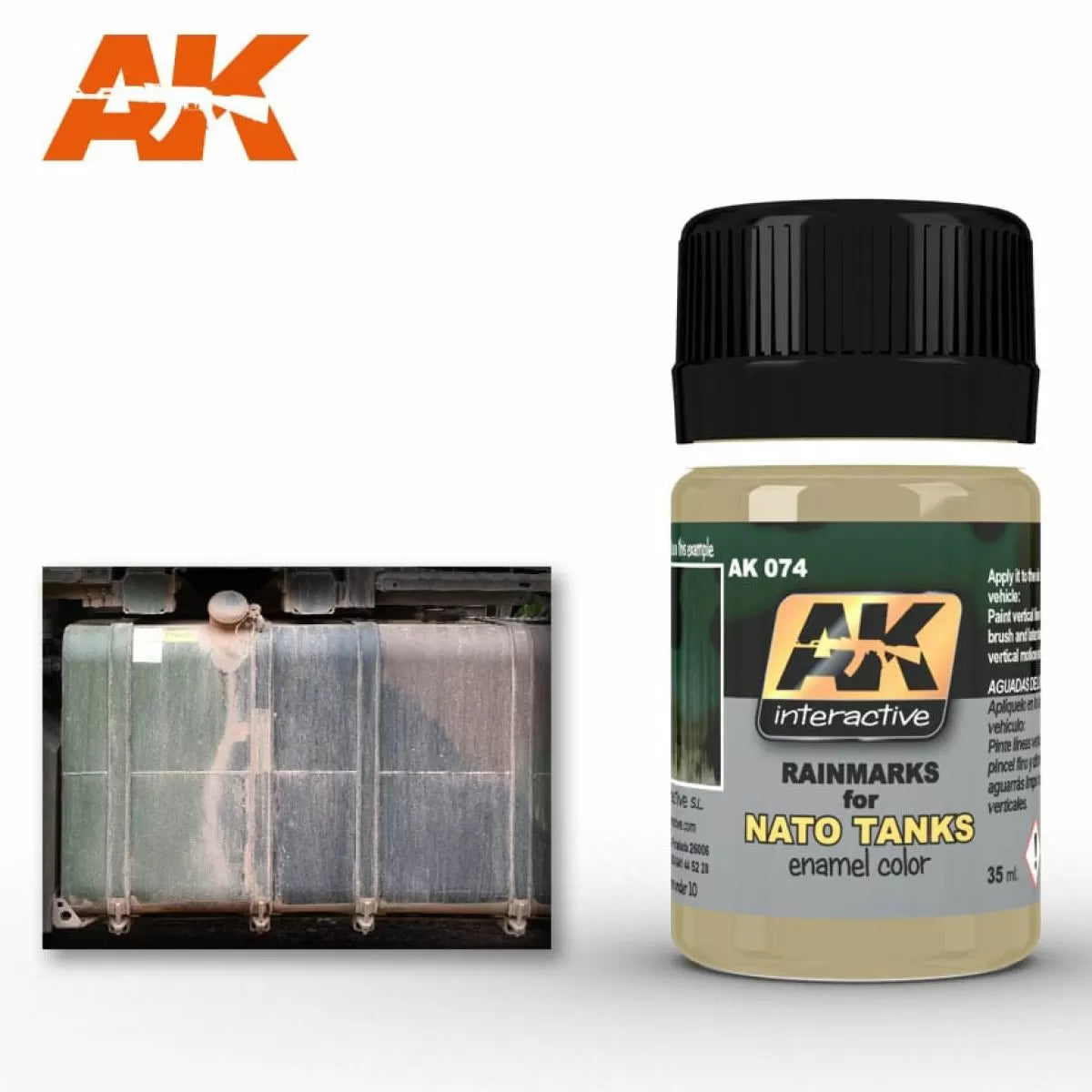 AK Interactive - Weathering Products - Rainmarks Effects 35ml