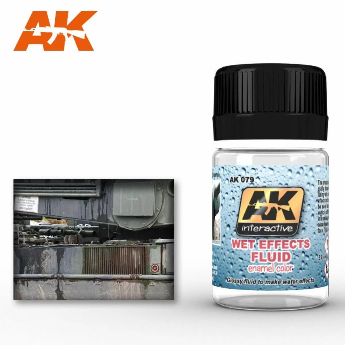 AK Interactive - Weathering Products - Wet Effects Fluid 35ml