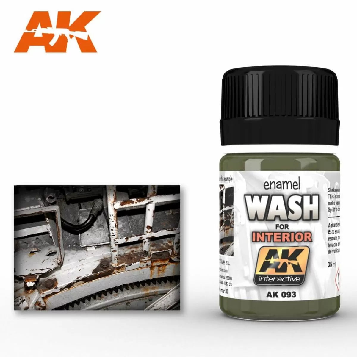 AK Interactive - Weathering Products - Interior Wash 35ml