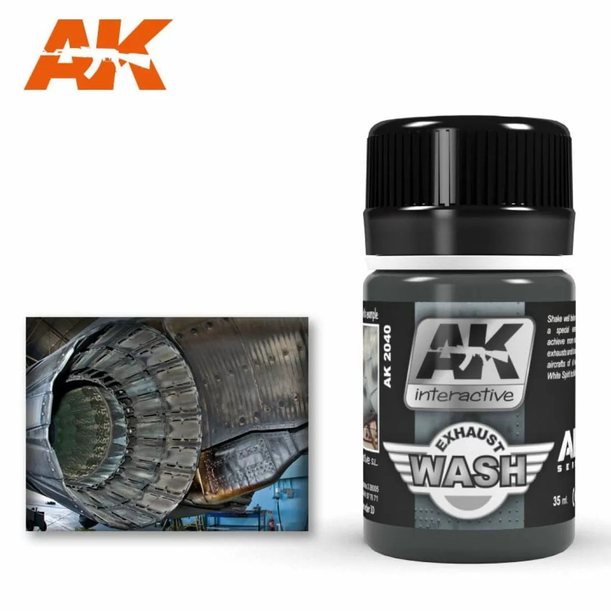 AK Interactive - Weathering Products - Exhaust Wash 35ml