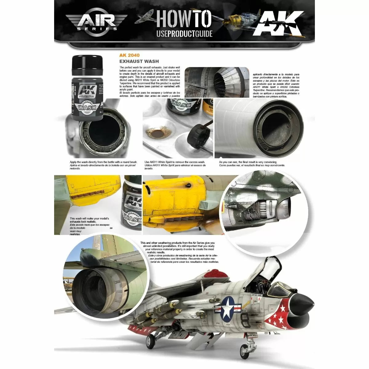 AK Interactive - Weathering Products - Exhaust Wash 35ml