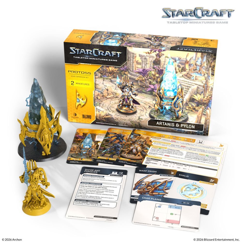 Starcraft Miniatures Games: Protoss - Artanis (Hierarch) - Expansion Set
