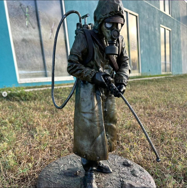 Chernobyl Chemical Clean-up Crew Post apocalyptic Prop