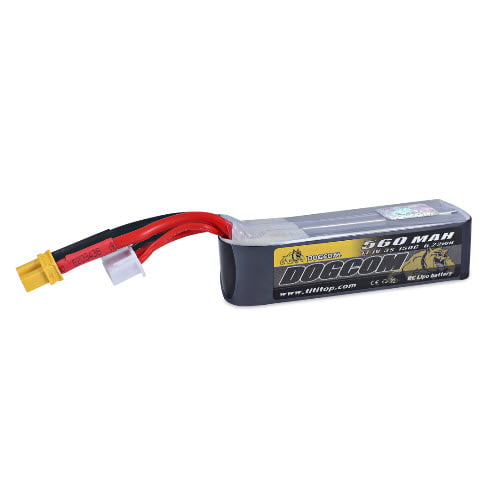 Dogcom 150C 3S 560mAh 11.1V LiPo Battery XT30