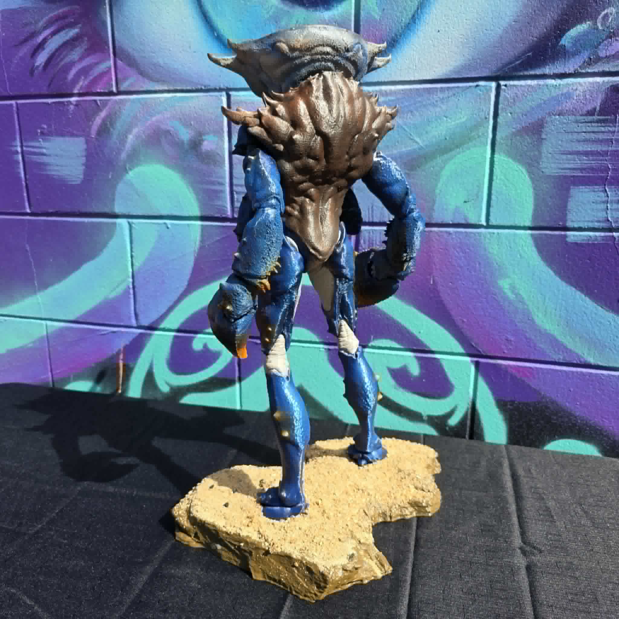 Blue Tide Walker Statue