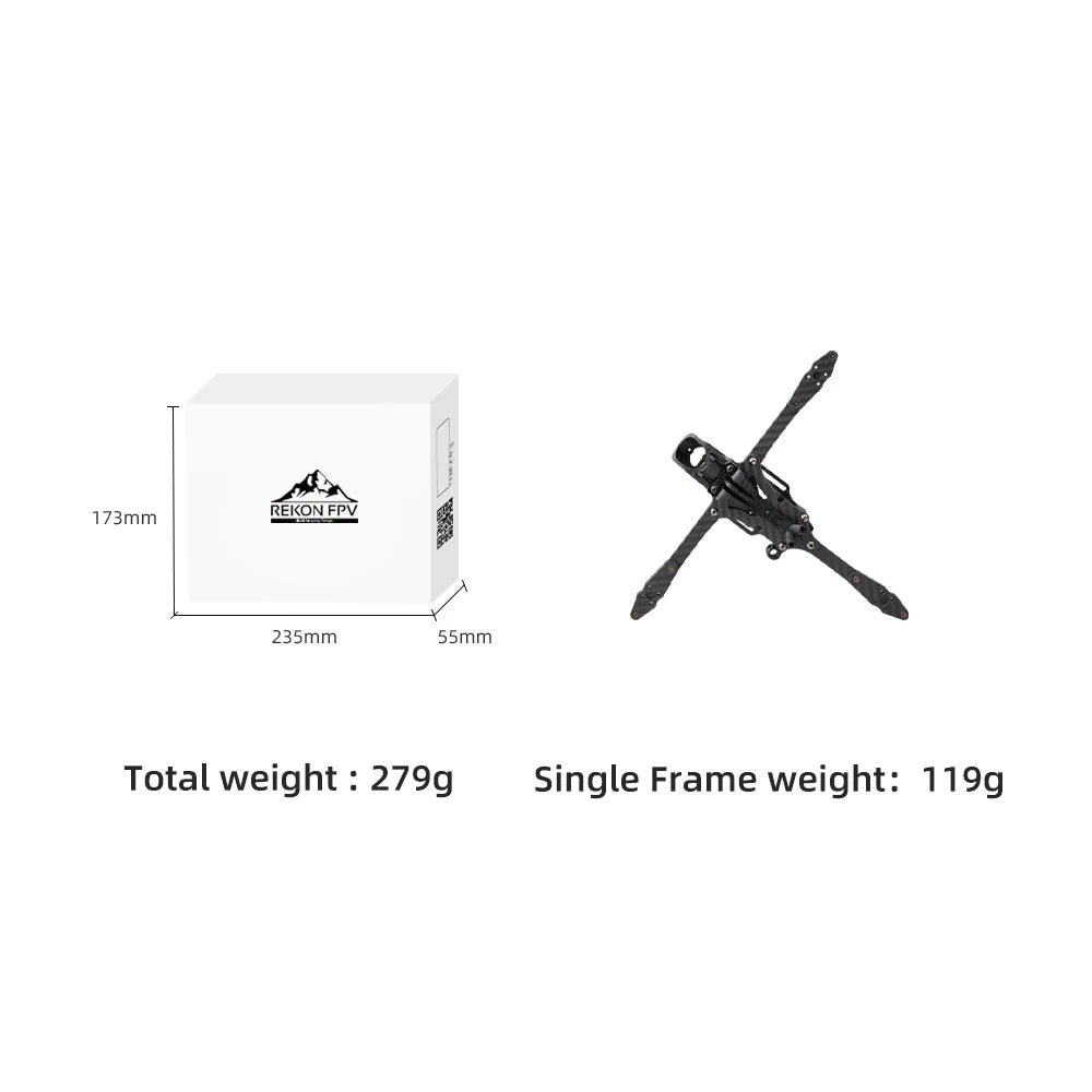 Rekon Y6 5-inch frame compatible Analog/O3/O4/Moonlight Kit