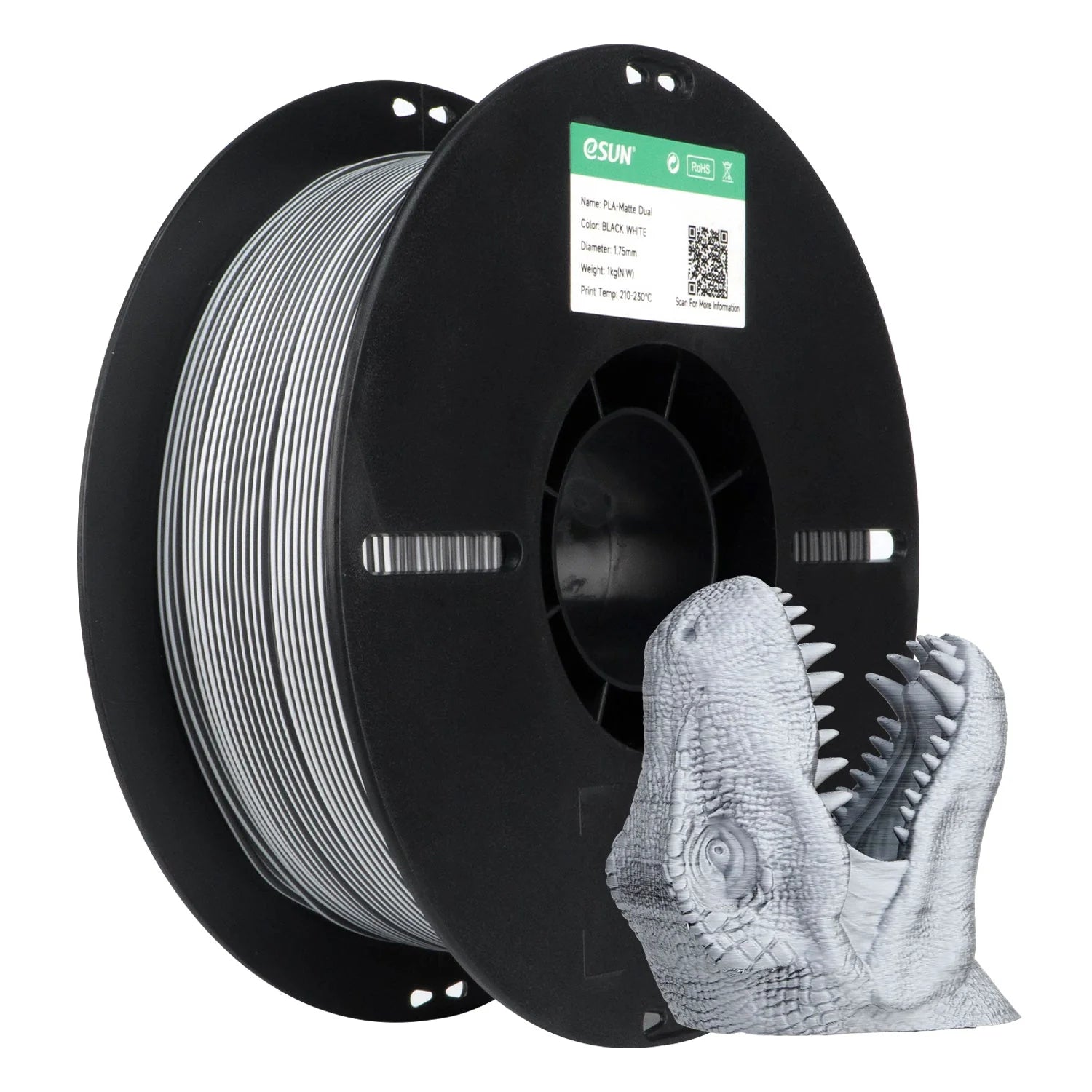 eSun Matte PLA 3D Print Filament 1.75mm 1kg