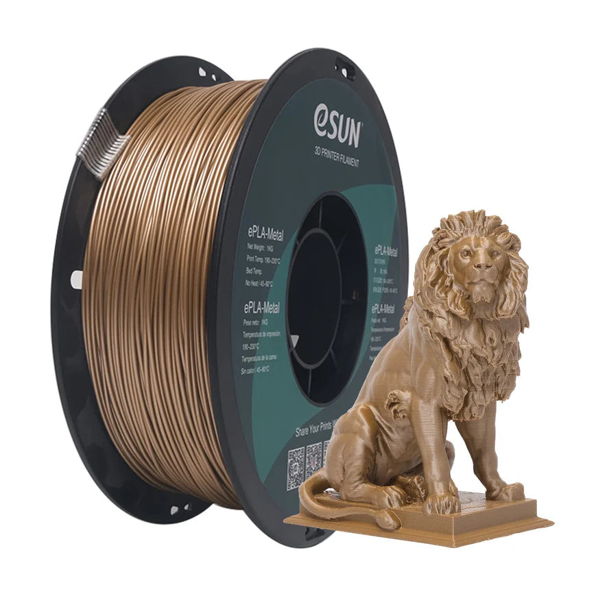 eSun PLA-Metal Metalic Finish 3D Print Filament 1.75mm 1kg