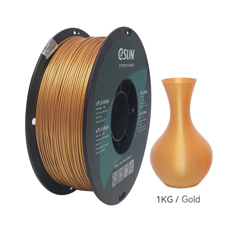 eSun PLA-Metal Metalic Finish 3D Print Filament 1.75mm 1kg