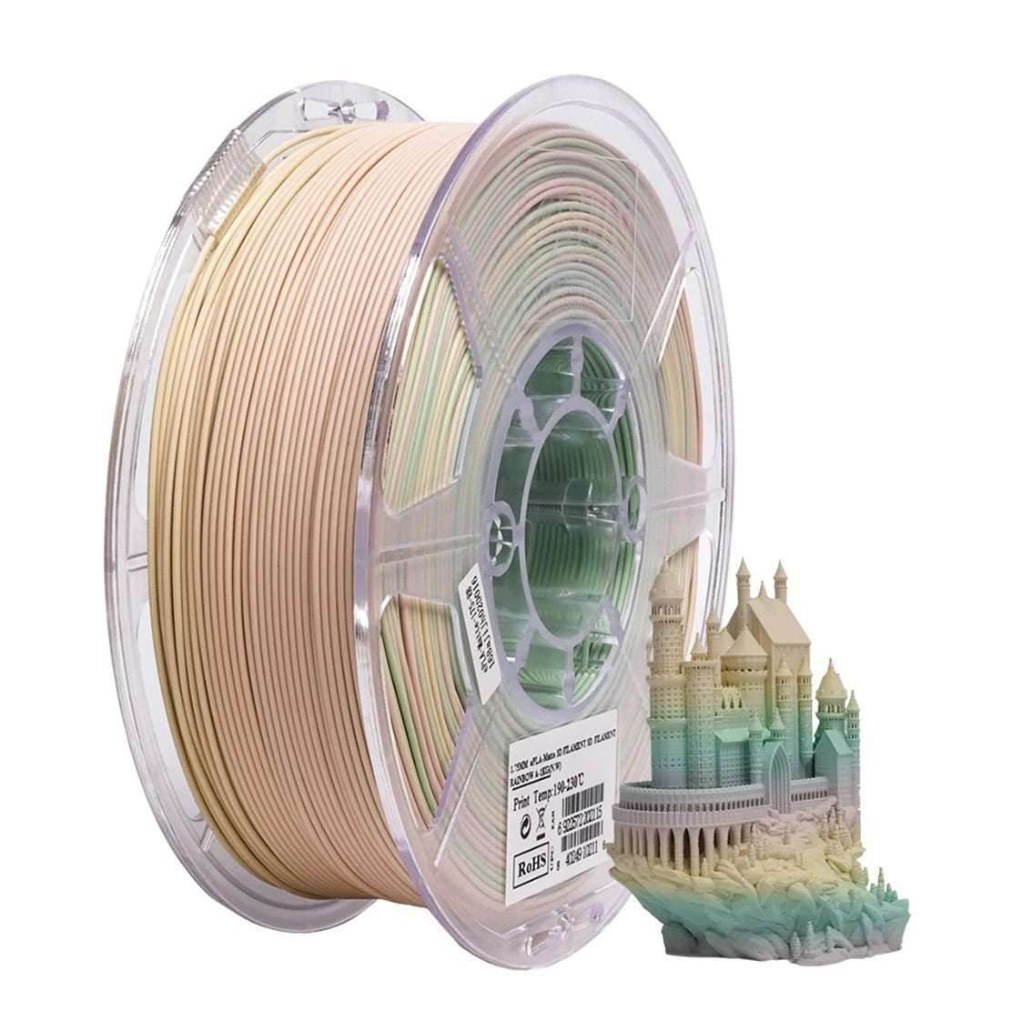 eSun Matte PLA 3D Print Filament 1.75mm 1kg - Rising Sun FPV