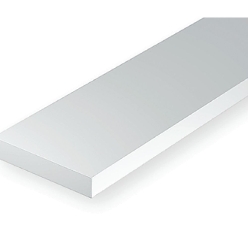 Evergreen 122 Styrene Strip .020 x .040 in (10 Pack)