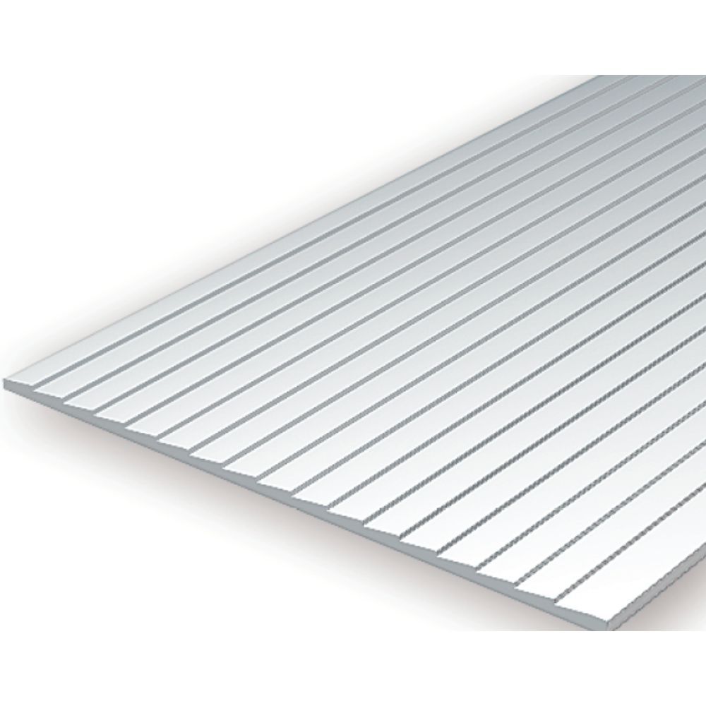 Evergreen 14061 Styrene Clapboard Siding, .060 in Spacing, 12 x 24 in