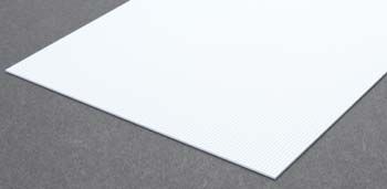 Evergreen 14501 Styrene Square Tile Sheet, 1/16 in Squares, 12 x 24 in