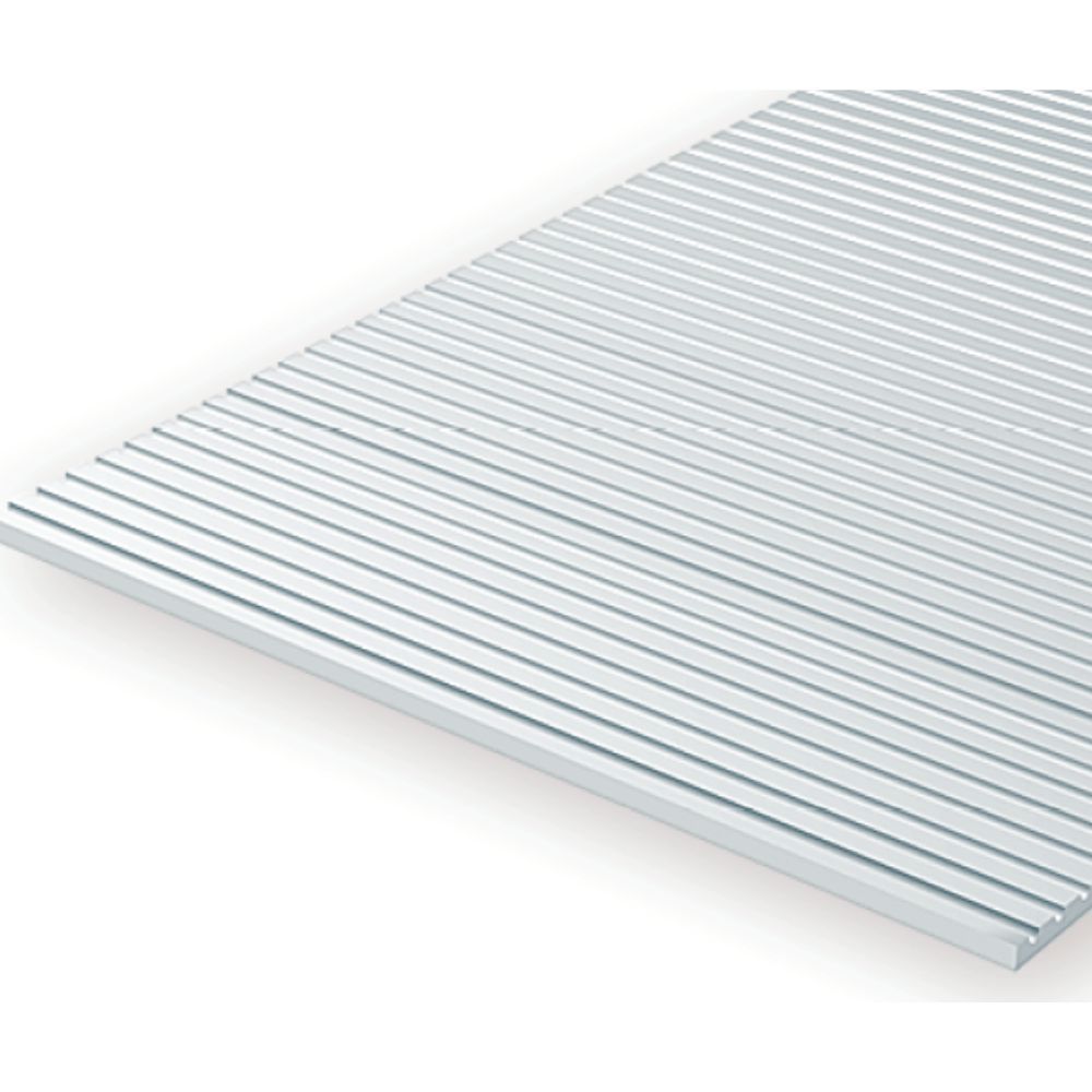 Evergreen 2020 Styrene Car Siding N Scale, 6 x 12 in