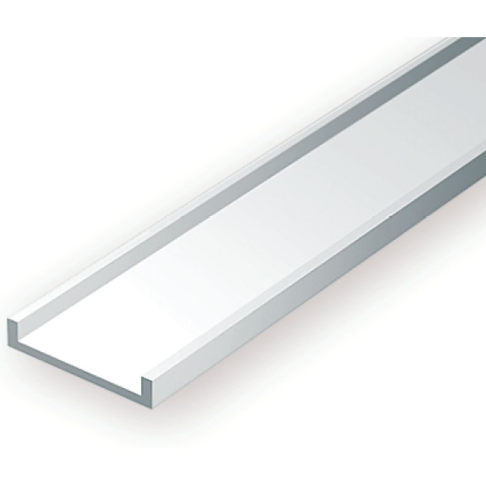Evergreen 268 Styrene Channel .312 in (7.9 mm) (3 Pack)