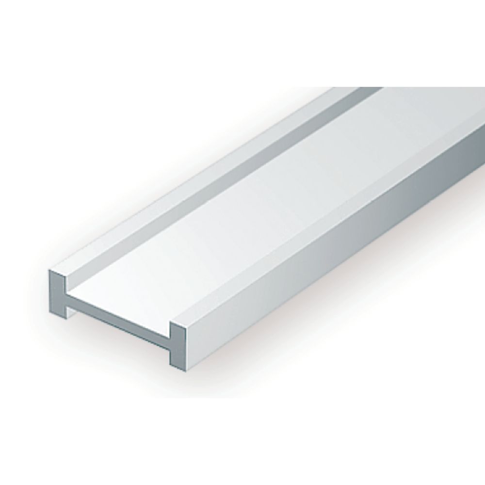 Evergreen 278 Styrene I-Beam .312 in (7.9 mm) (2 Pack)