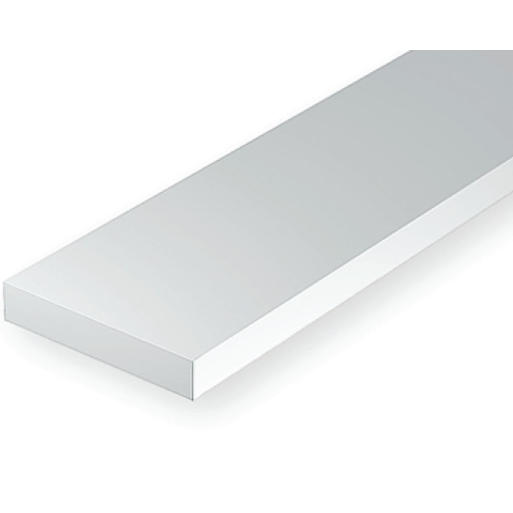 Evergreen 370 Styrene Strip .080 x .312 x 24 in (9 Pack)