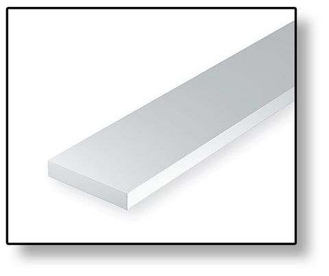 Evergreen 394 Styrene Strip .125 x .625 x 24 in (4 Pack)