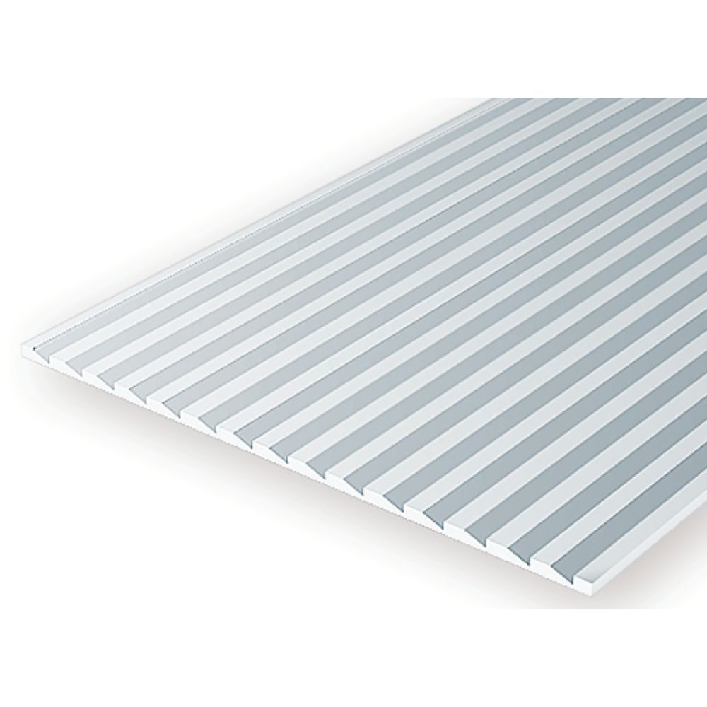 Evergreen 4150 Styrene Novelty Siding, .150 in Spacing, 6 x 12 in