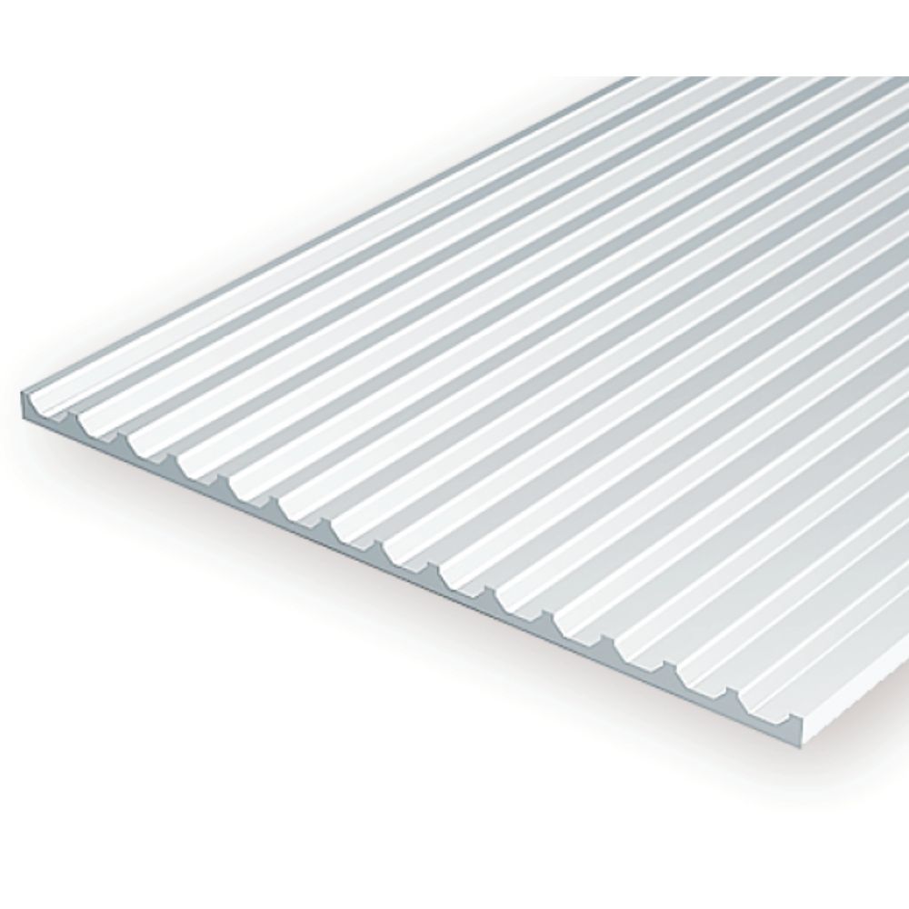 Evergreen 4544 Styrene Board & Batten, .125 in Spacing, 6 x 12 in
