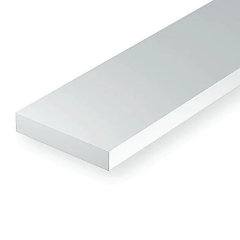 Evergreen 7103 S Scale Styrene Strip 1 x 3 (10 Pack)