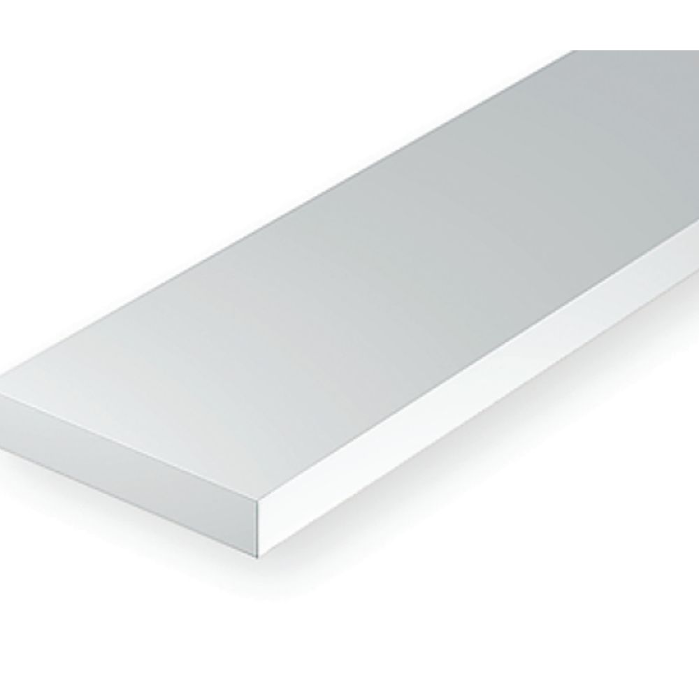 Evergreen 8104 HO Scale Styrene Strip 1 x 4 (10 Pack)
