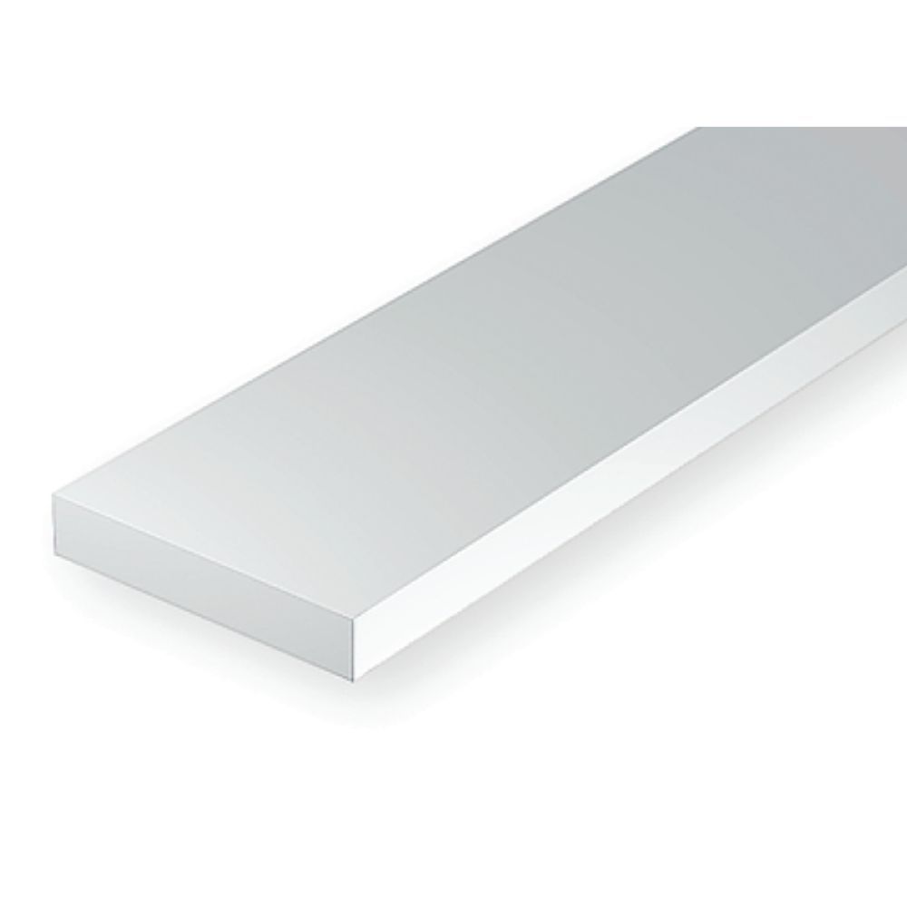 Evergreen 8112 HO Scale Styrene Strip 1 x 12 (10 Pack)