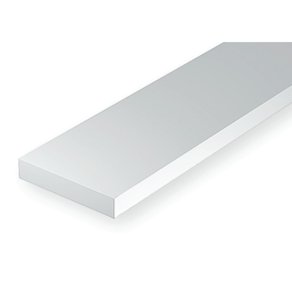 Evergreen 8208 HO Scale Styrene Strip 2 x 8 (10 Pack)
