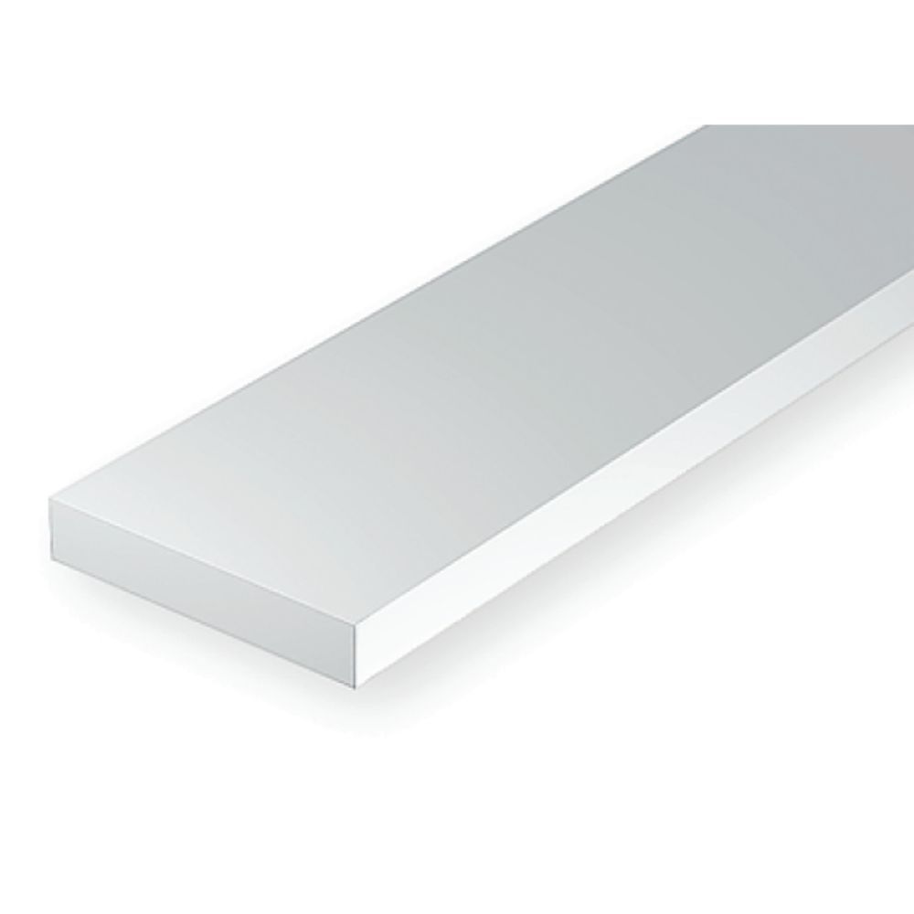 Evergreen 8408 HO Scale Styrene Strip 4 x 8 (10 Pack)