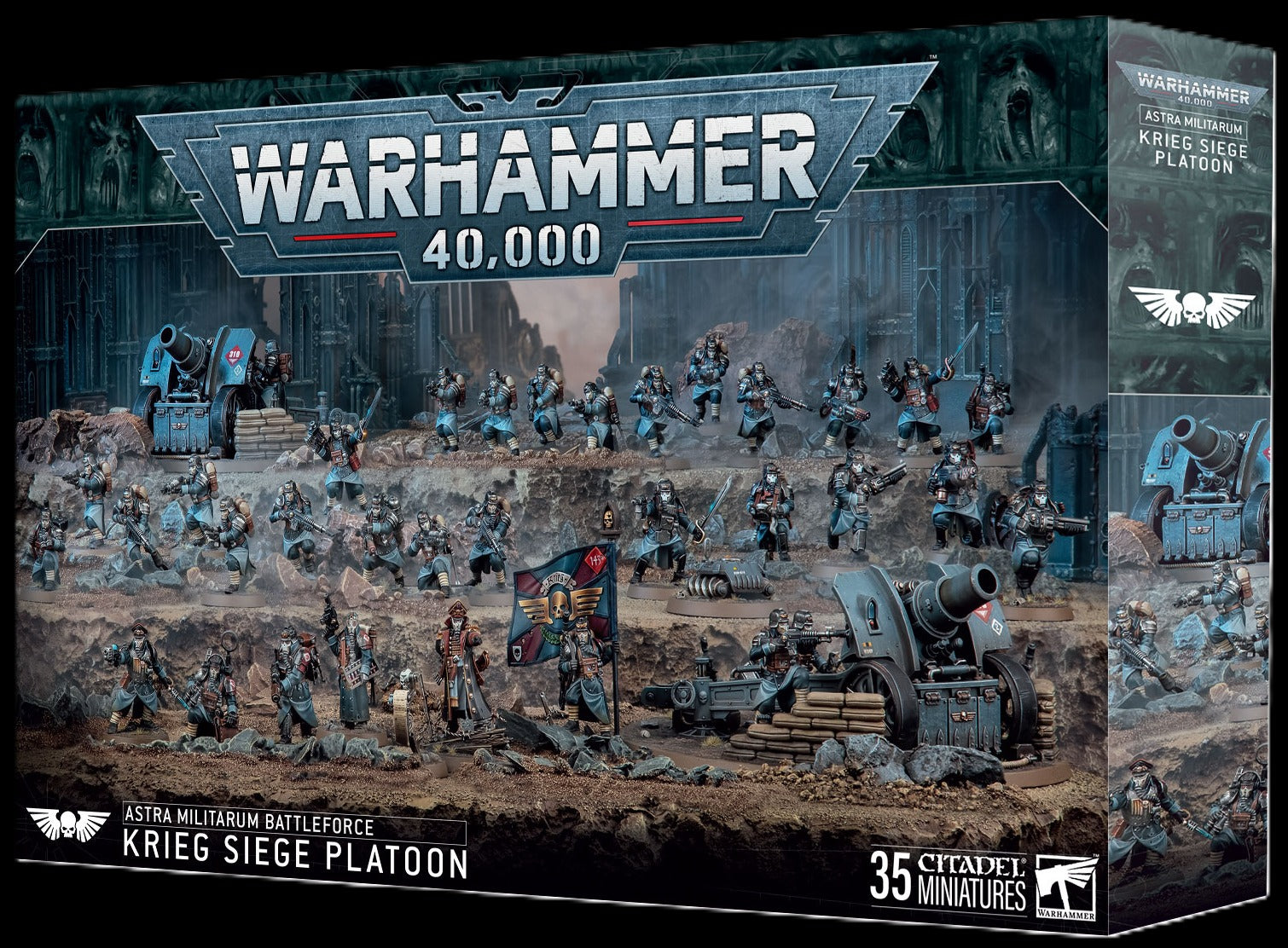 71-47 ASTRA MILITARUM: KRIEG SIEGE PLATOON - Preorder This product will be released at 28 November 2025