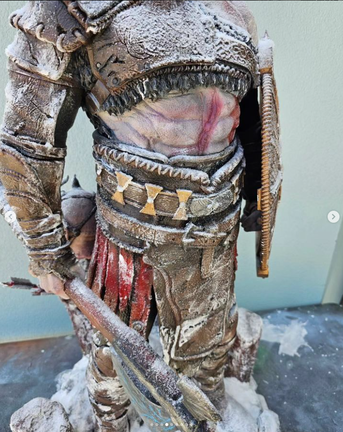 Kratos God of War Ragnarok Large Centrepiece Statue