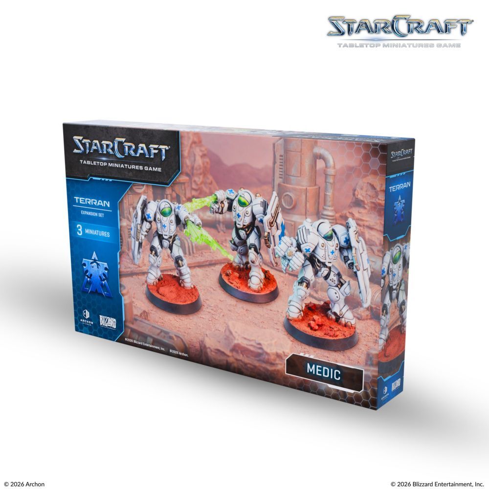 Starcraft Miniatures Games: Terran - Medic - Expansion Set
