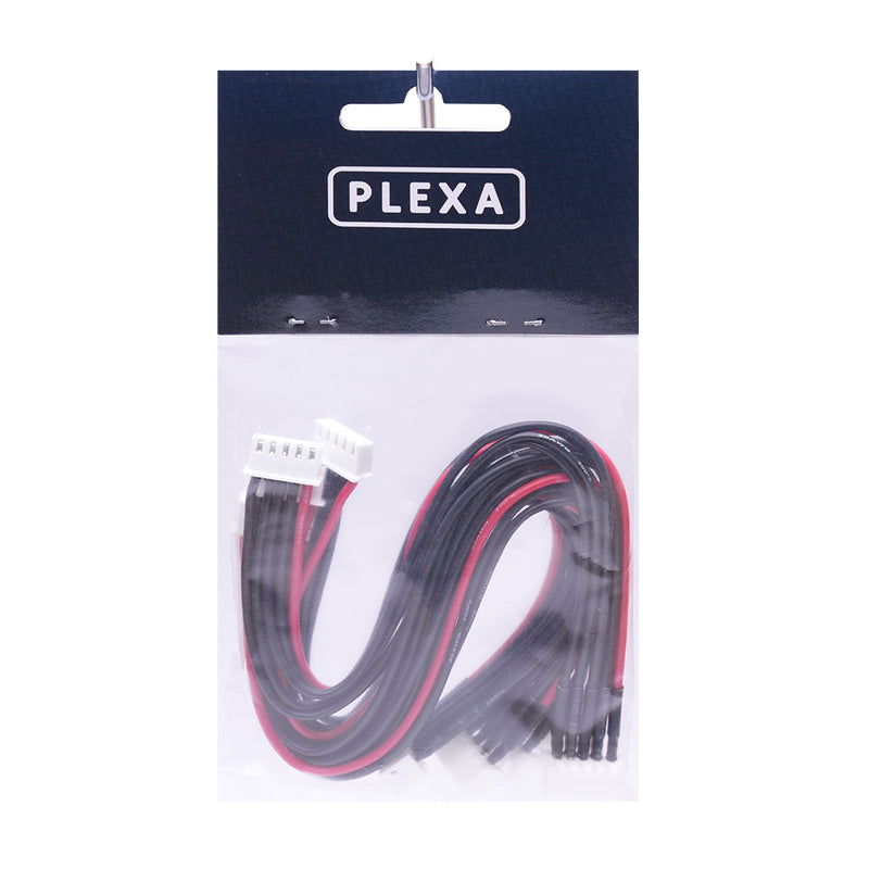 Plexa 4S Balance Lead Extender 20cm 20AWG Cable (5 pack)