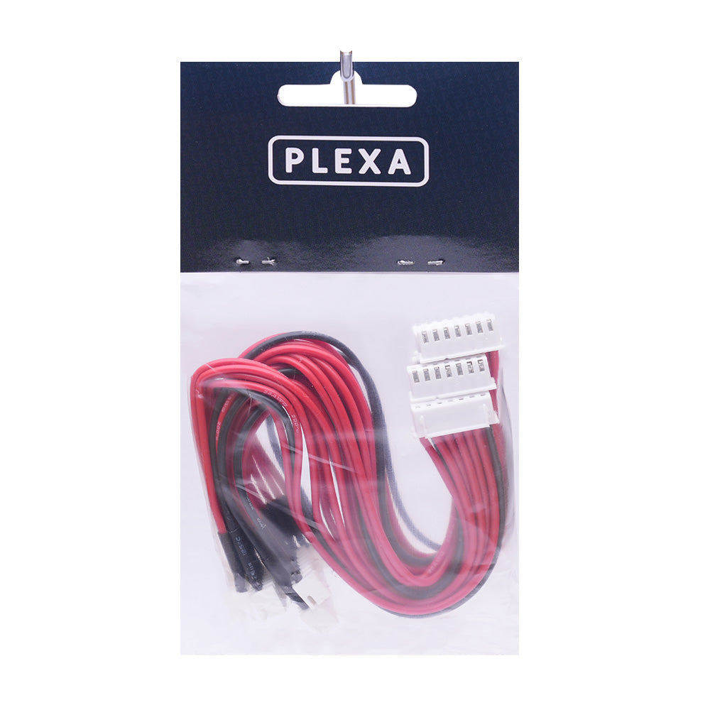 Plexa 6S Balance Lead Extender 20cm 20AWG Cable (5 pack) - Rising Sun FPV