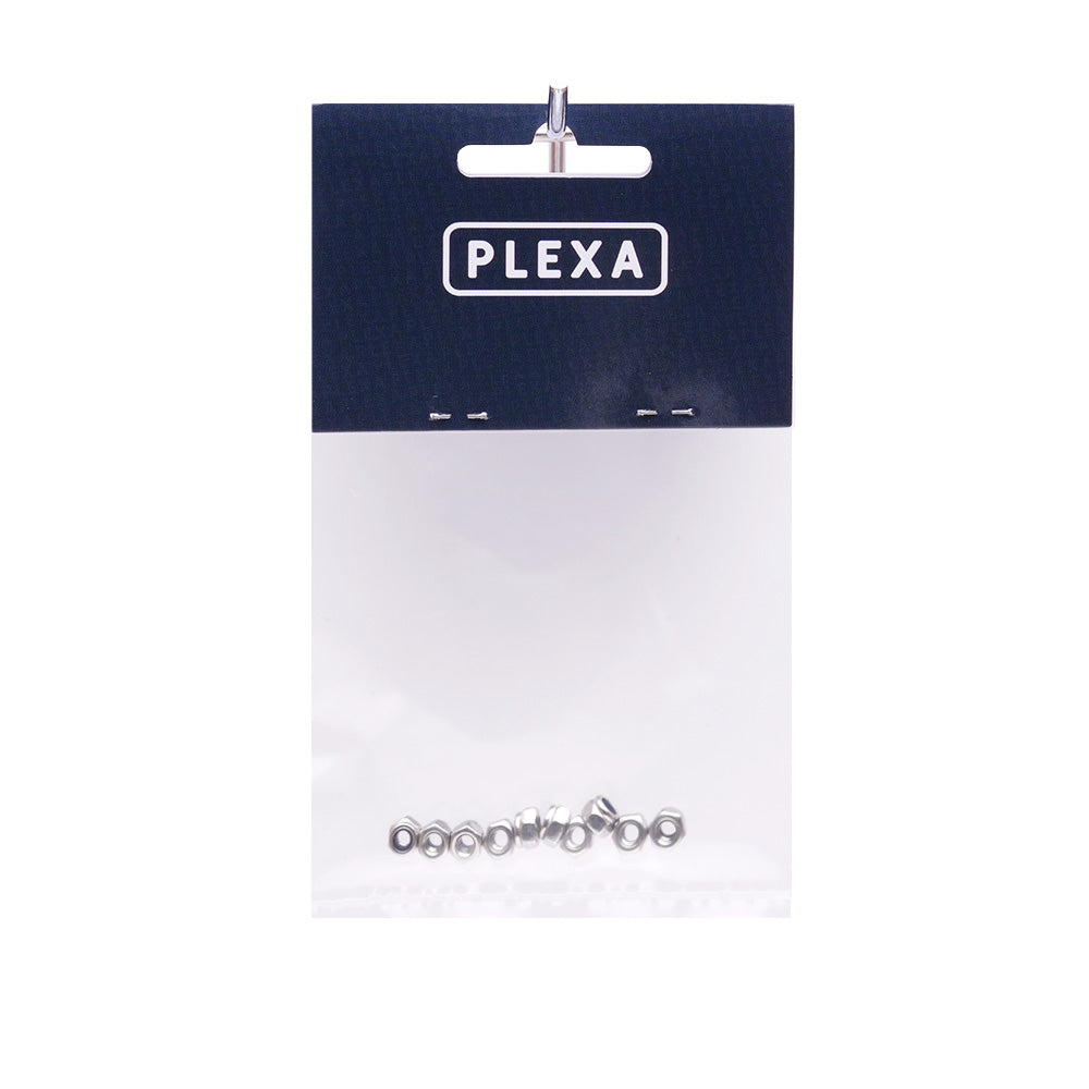 Plexa Stainless Steel Self Lock Nuts M2 (10 pack) - Rising Sun FPV