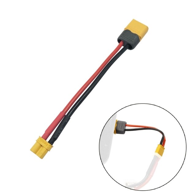 Plexa XT60 Female To XT30 Male 30cm 16AWG Adapter Cable