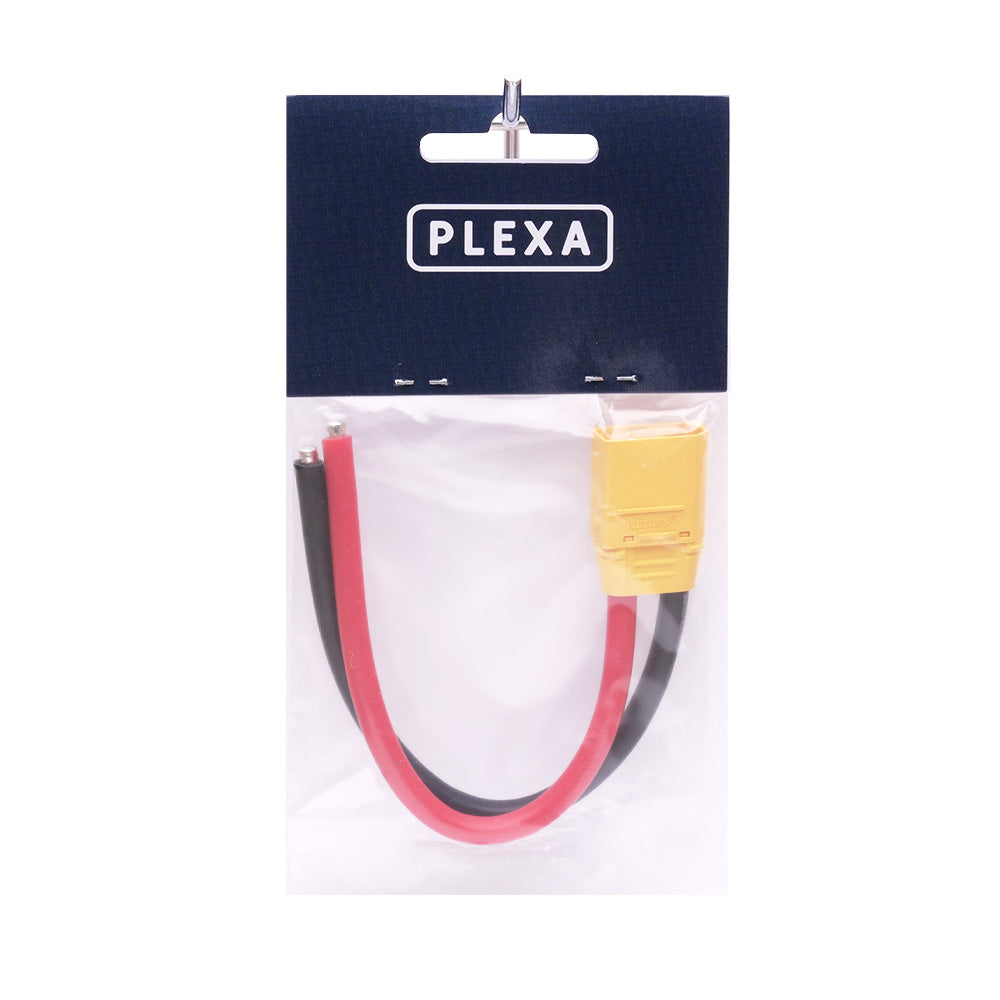 Plexa XT90 Male 10AWG 150mm Cable - Rising Sun FPV